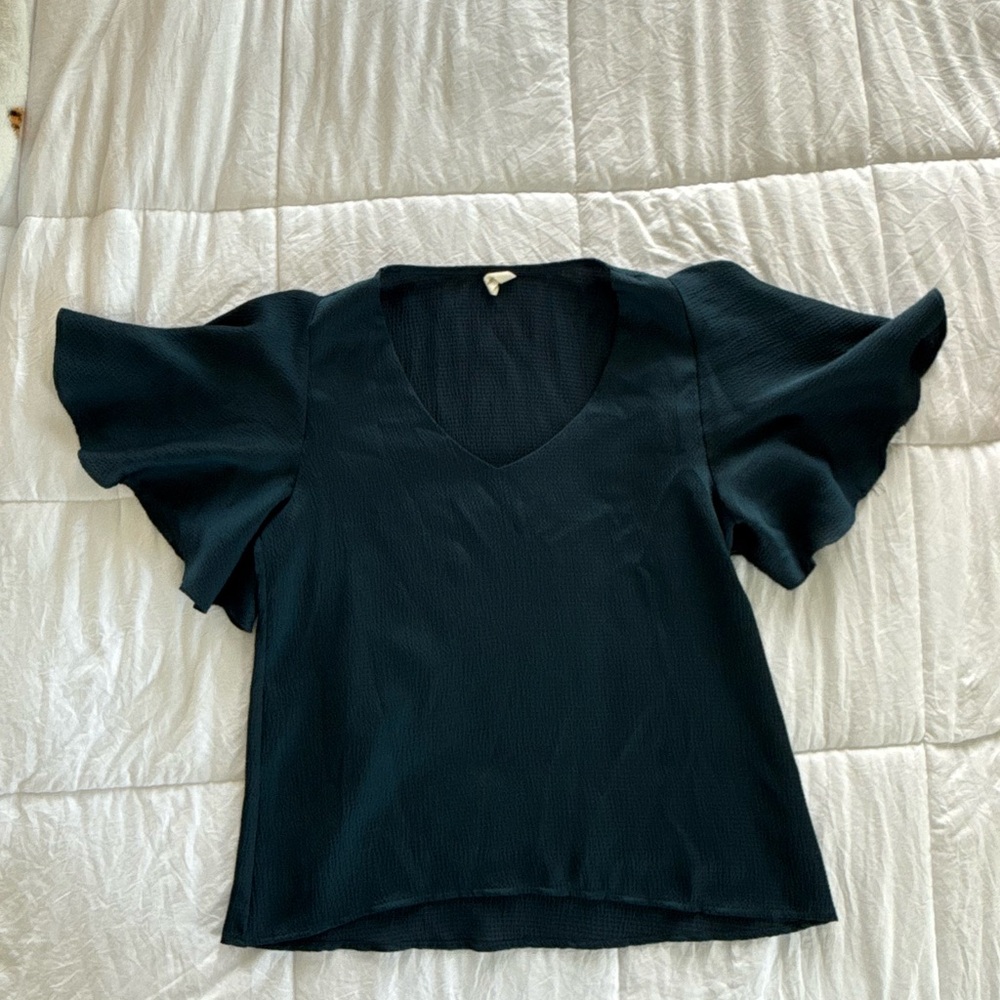 Tyche Dark Green Blouse